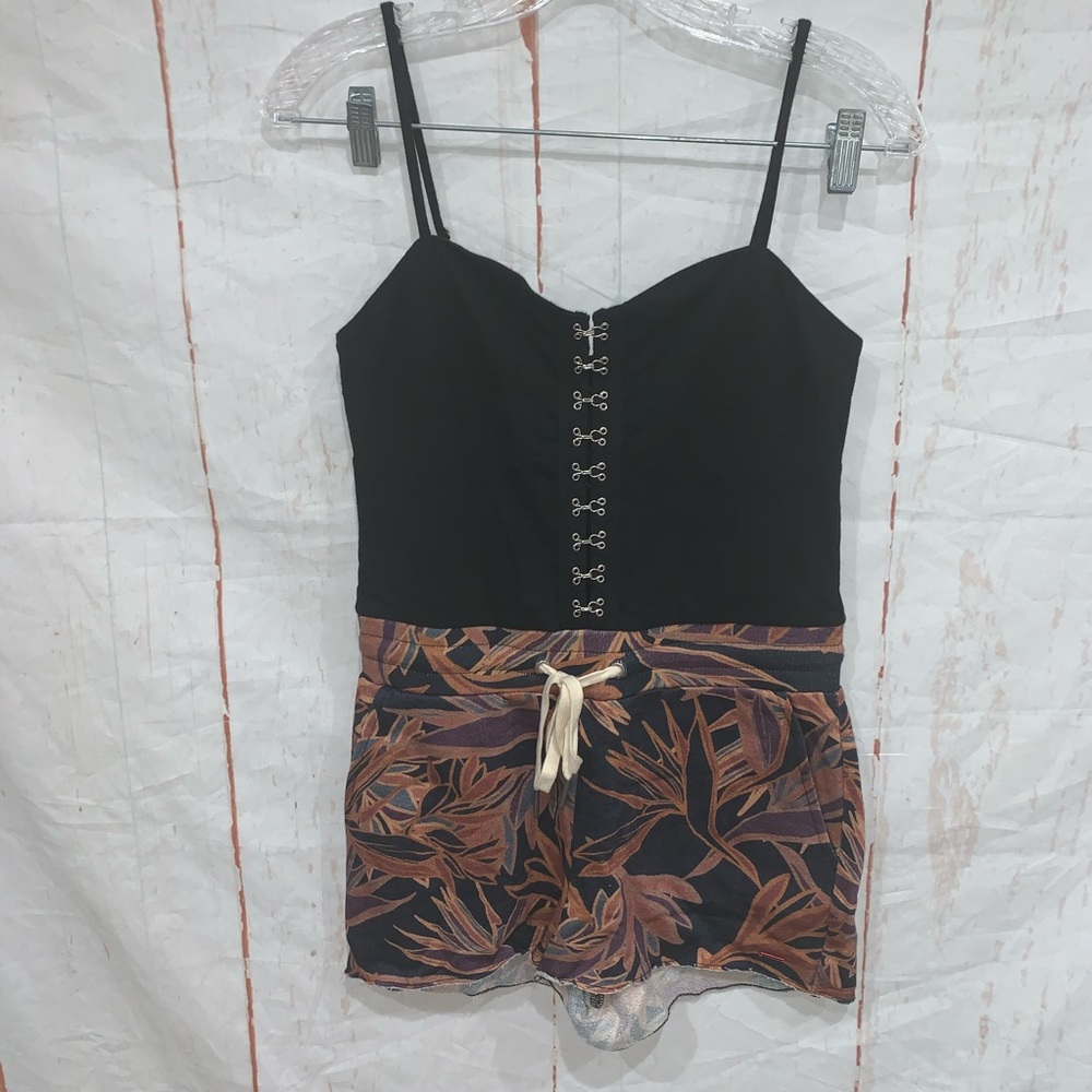 N:Philanthropy Stormi Romper tropical print NWT